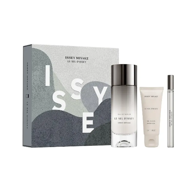 Issey Miyake Le Sel D'Issey Men EDP Set 100ML + Shower Gel 50ML + 10ML EDP