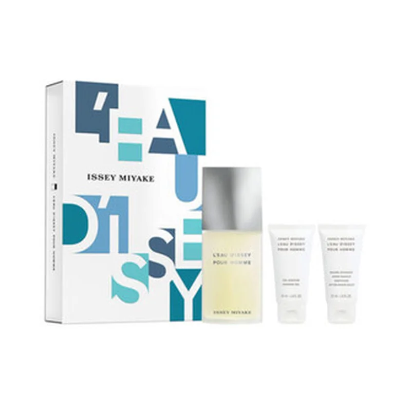 Issey Miyake Men EDT Set 125ML + Shower Gel 50ML + After Shave 50ML