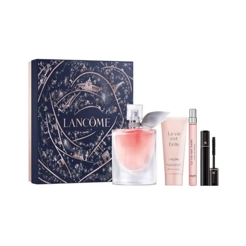 Lancome La Vie Est Belle Women EDP Set 100ML + 30ML + 4ML